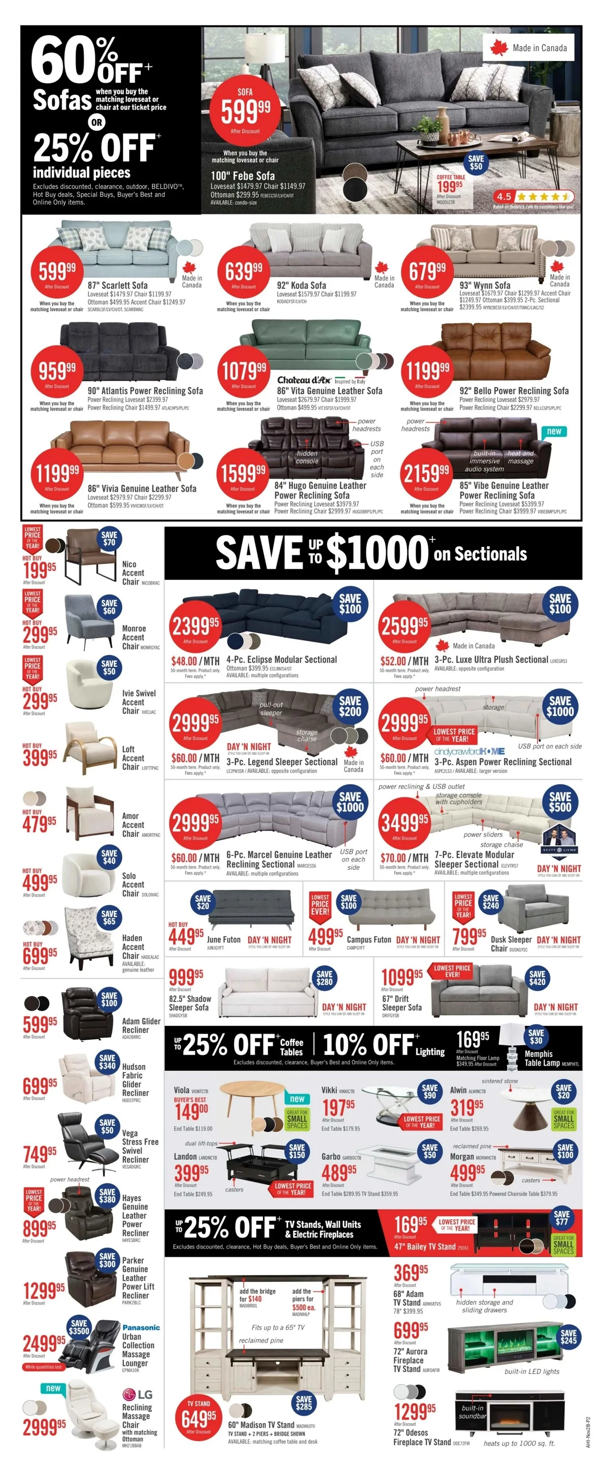 the brick black friday flyer november 28 to 30 7