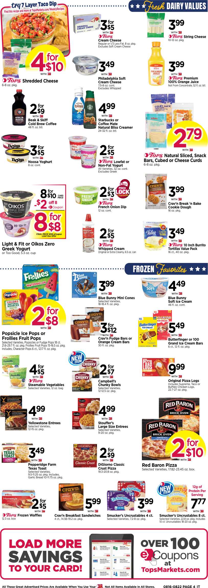 Tops Weekly Ad August 23 - 29, 2026 - Image 2 August 16 - 22