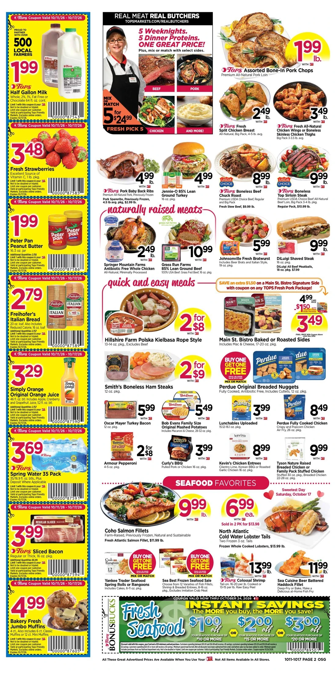 Tops Weekly Ad (October 11 – 17, 2026) Sneak Peek - Image 2 Oct 11 - 17