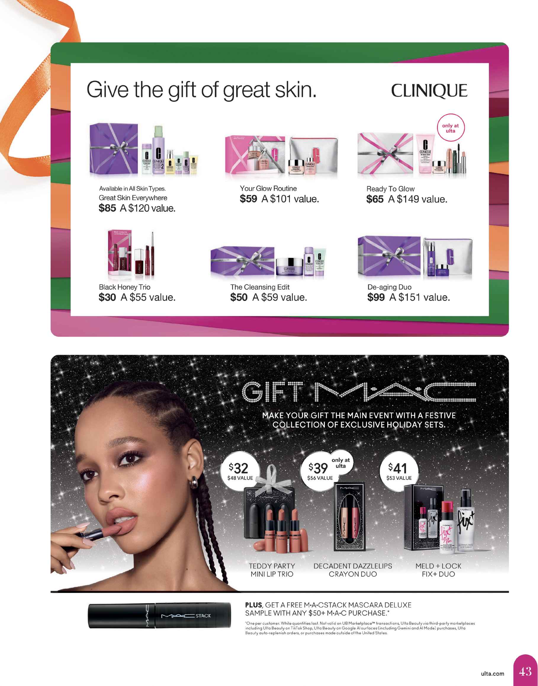 Oct 11 - Nov 21 (Holiday Gift)