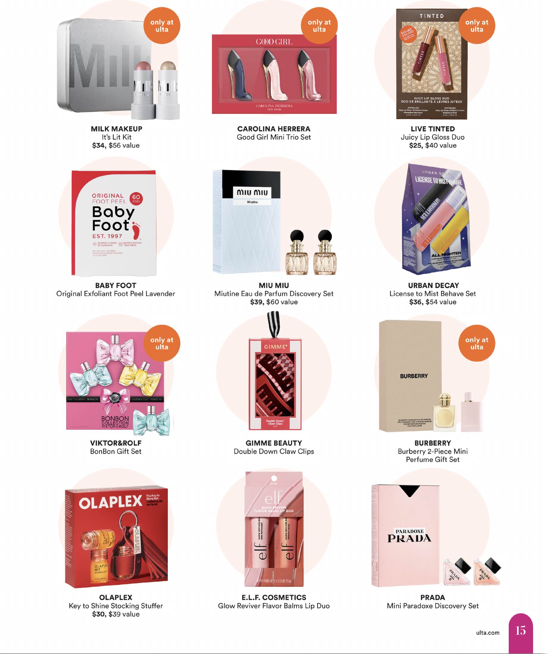 Oct 11 - Nov 21 (Holiday Gift)