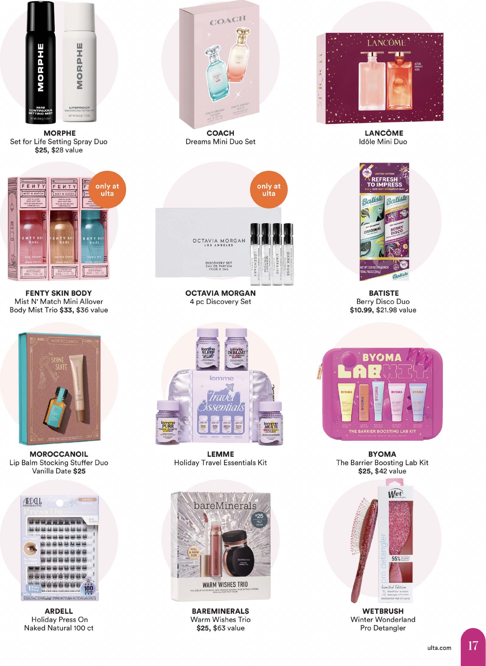 Oct 11 - Nov 21 (Holiday Gift)
