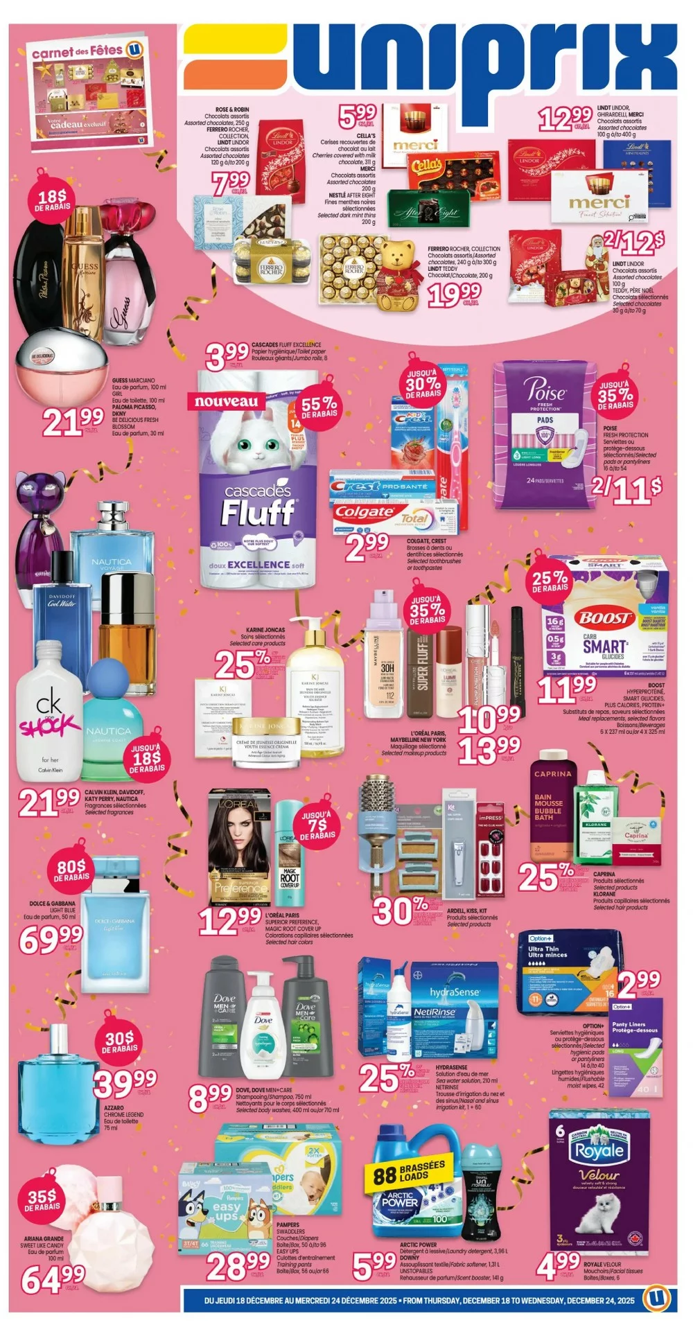 uniprix flyer december 18 24 circulaire 1 90210944