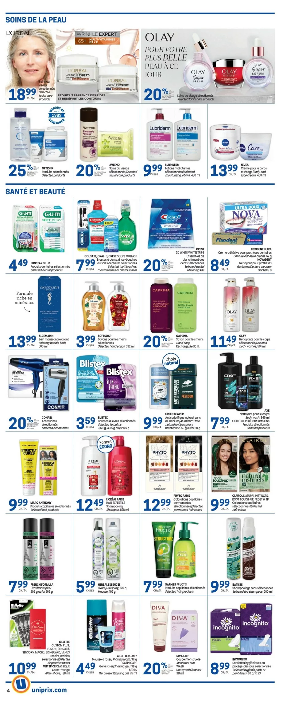 uniprix flyer december 18 24 circulaire 6 38264956
