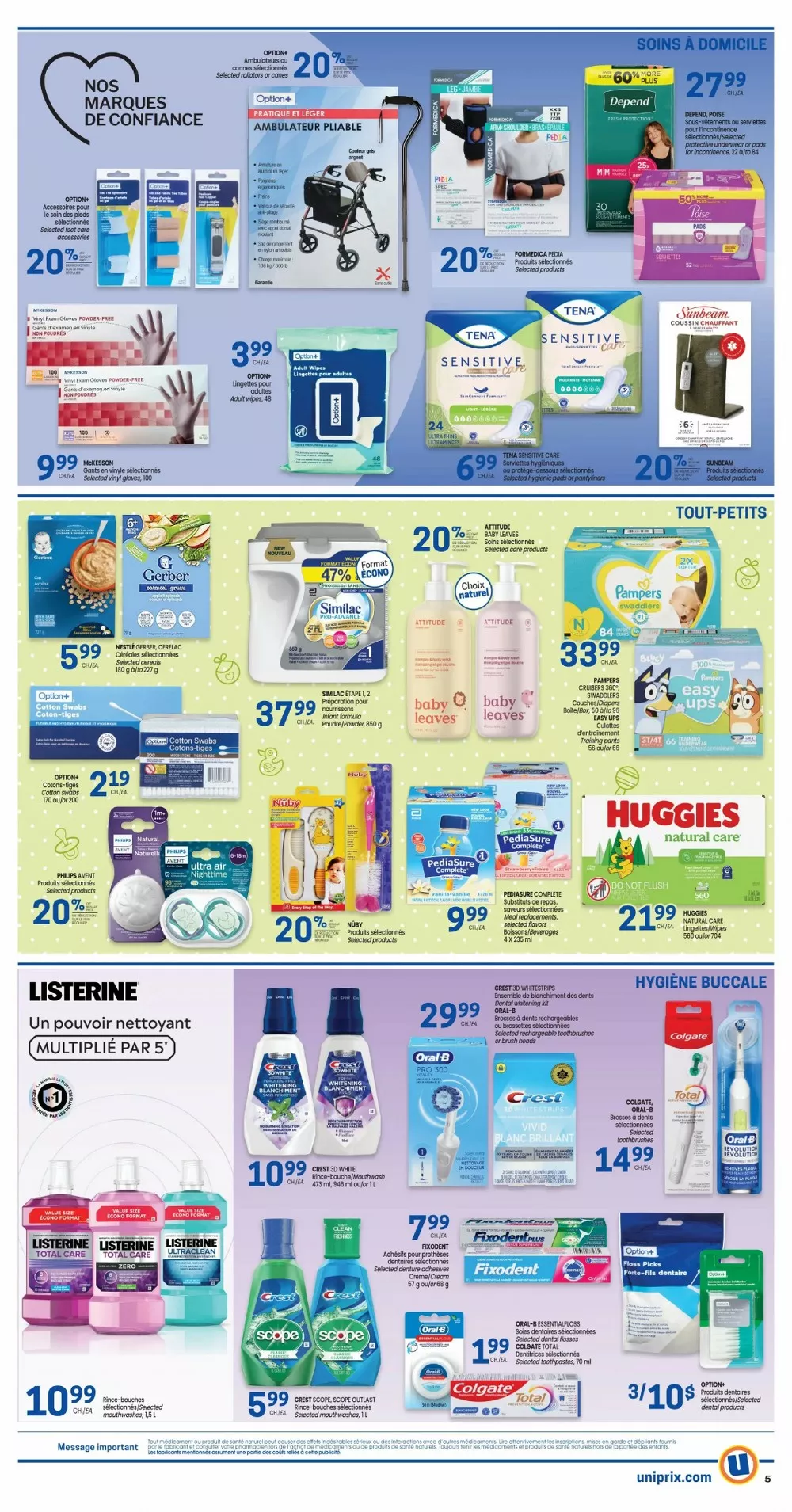 uniprix flyer january 1 7 6 84158868