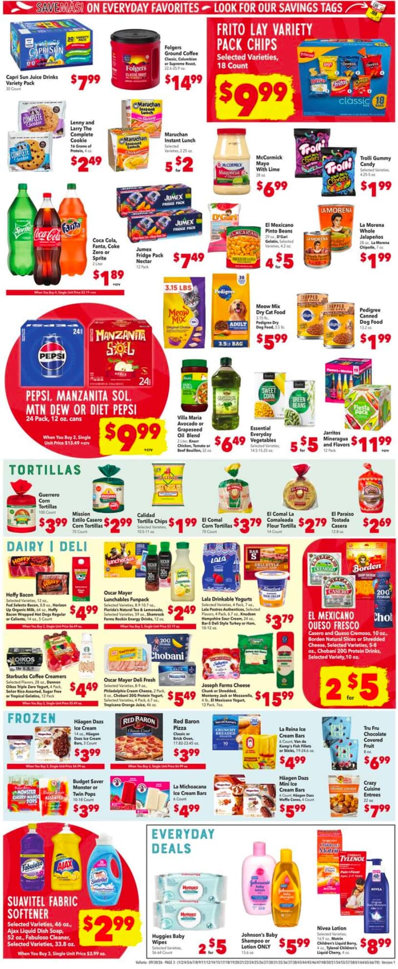 Vallarta Weekly Ad Sept. 30 – Oct. 6, 2026 (Anuncio Semanal) - Image 1 Sept. 30 - Oct. 6
