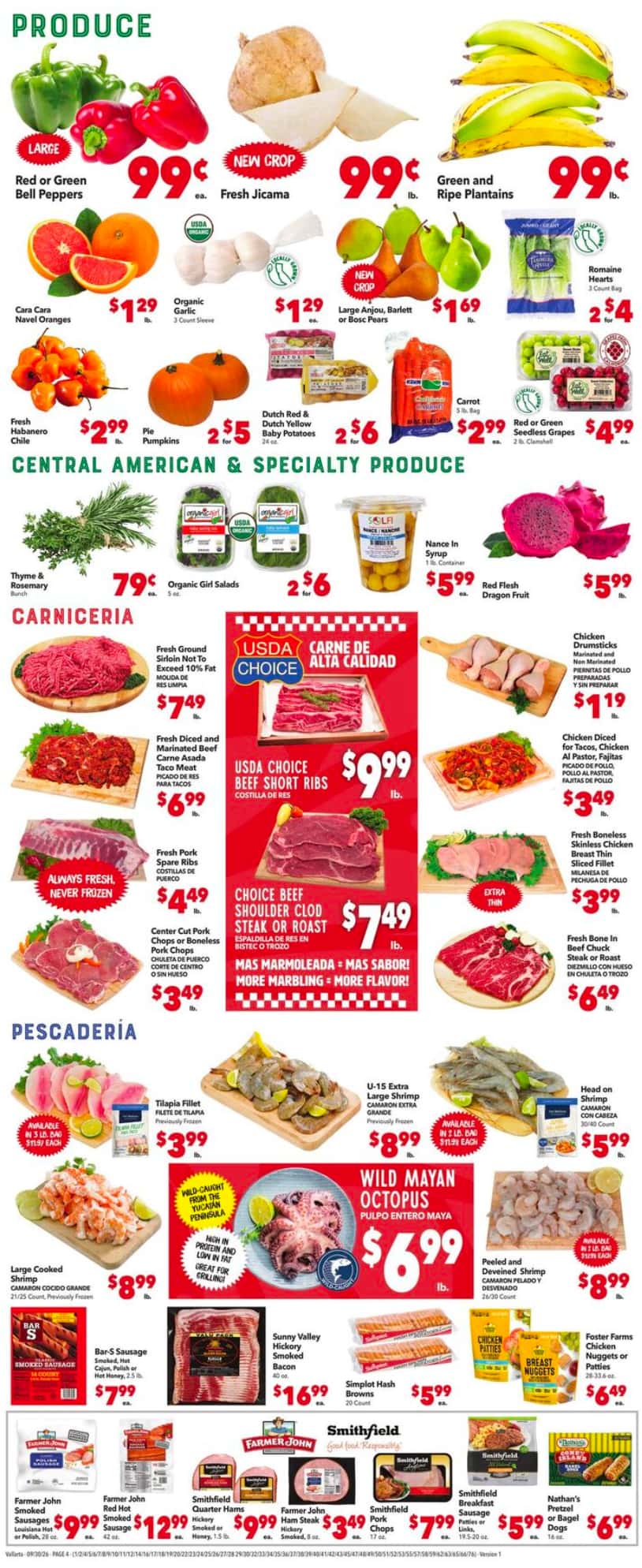 Vallarta Weekly Ad Sept. 30 – Oct. 6, 2026 (Anuncio Semanal) - Image 2 Sept. 30 - Oct. 6