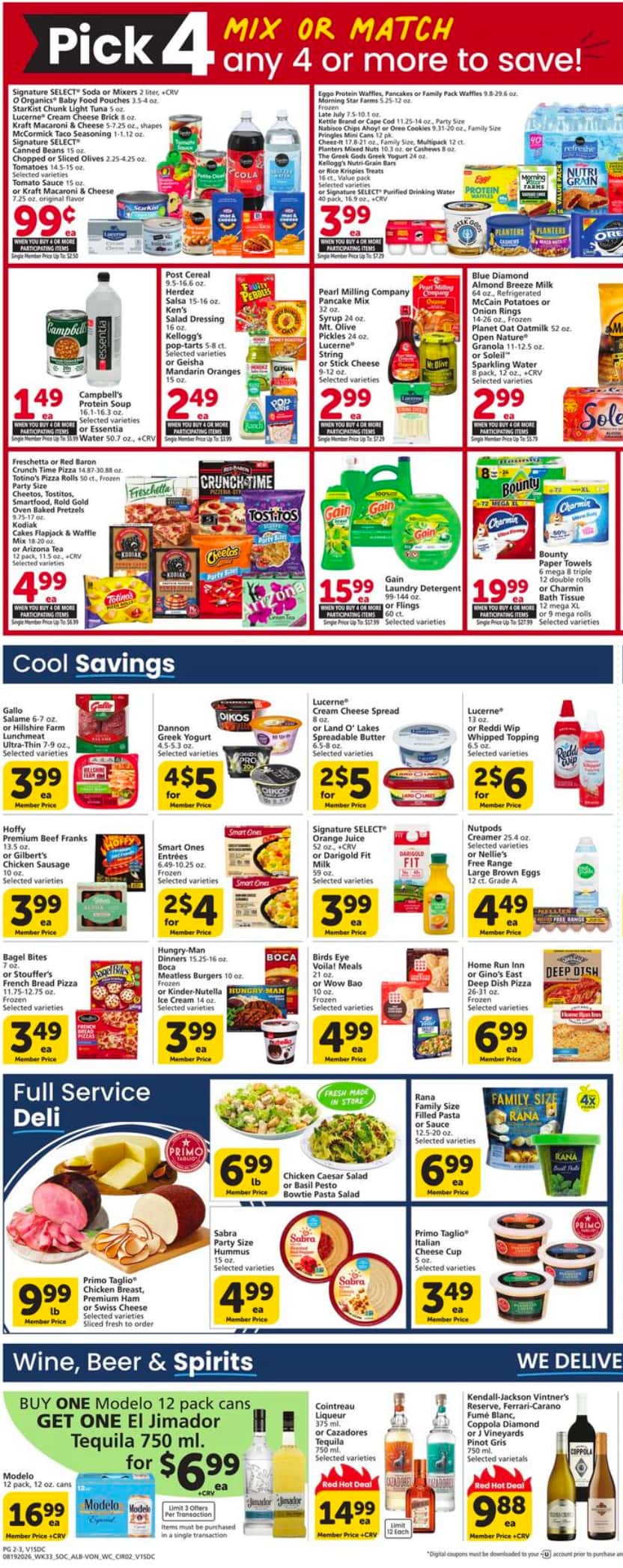 Vons Weekly Ad August 26 - September 1, 2026 - Image 2 August 19 - 25