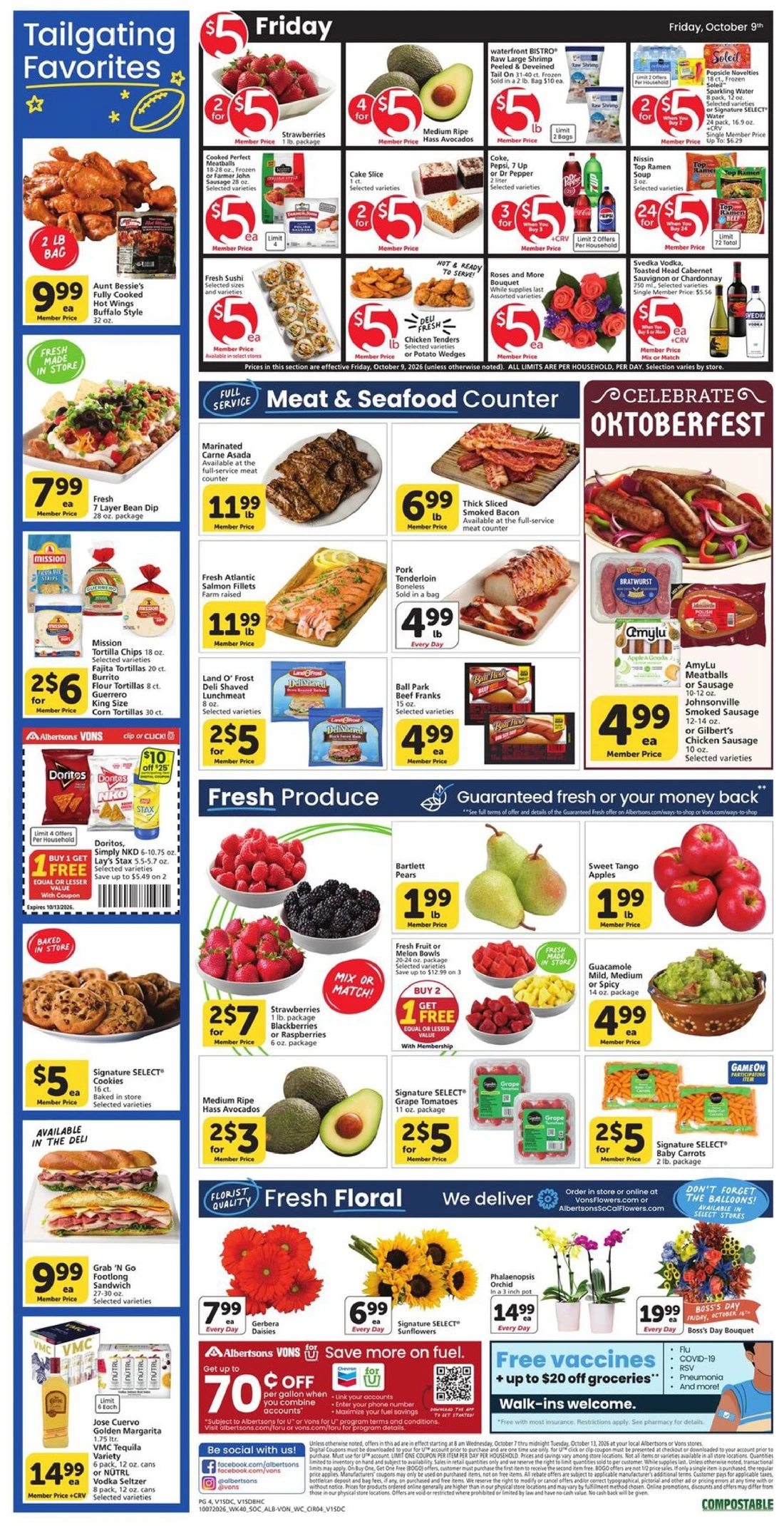 Vons Weekly Ad (October 14 - 20, 2026) Preview - Image 2 Oct 7 - 13