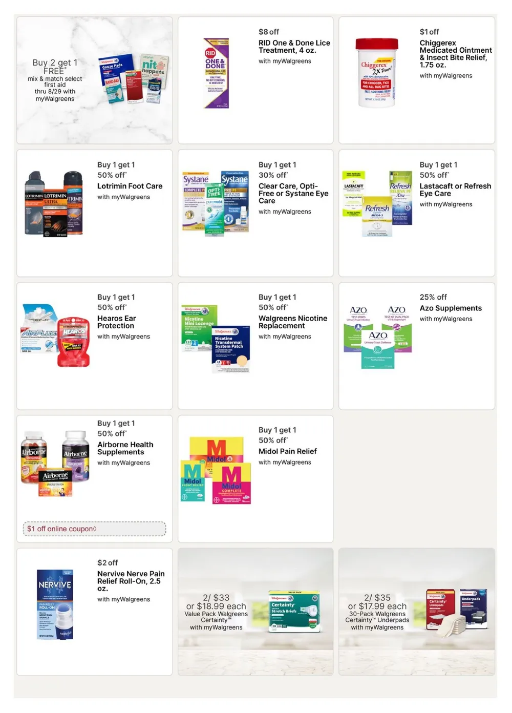 Walgreens Weekly Ad August 30 – September 5, 2026 - Image 3 August 23 - 29