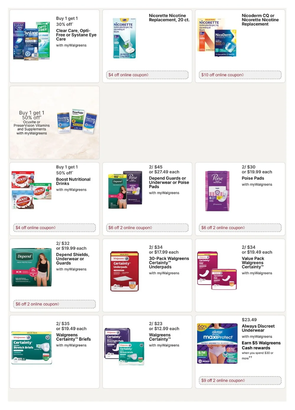 Walgreens Weekly Ad (Oct 11 - 17, 2026) Sneak Peek - Image 1 October 4 - 10