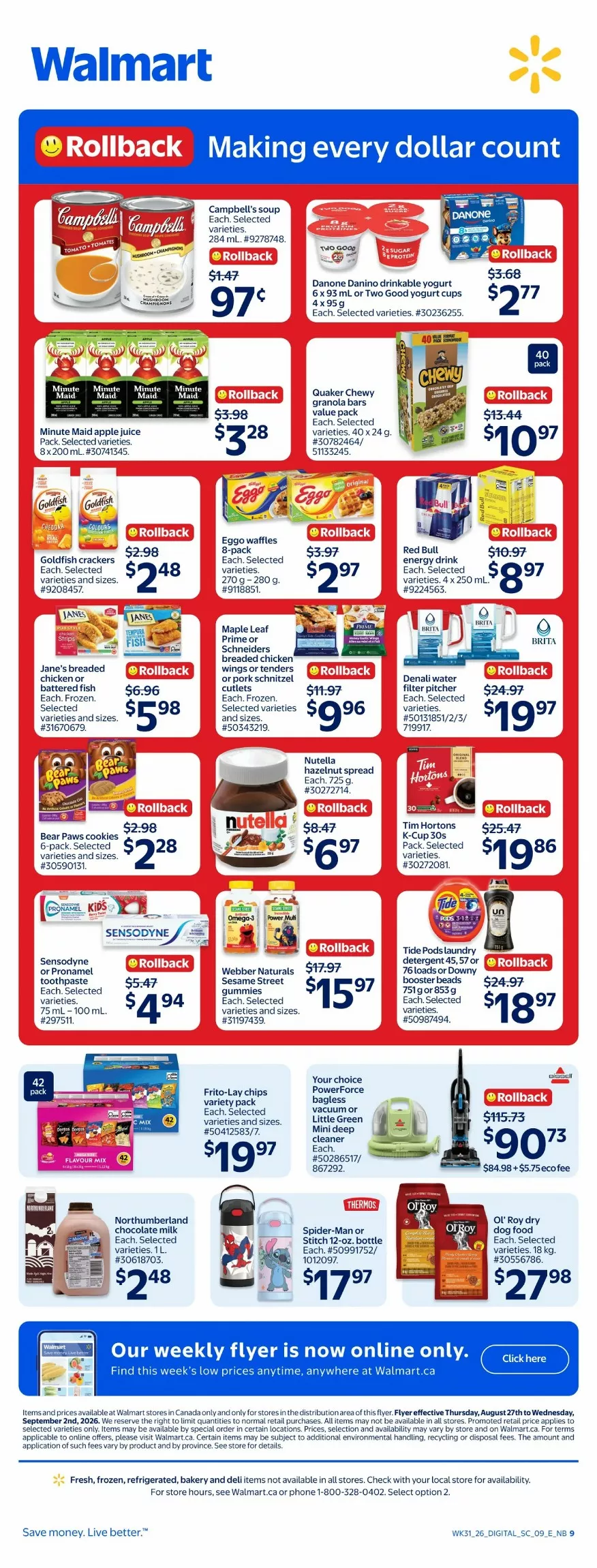 Walmart Flyer August 27 - September 2, 2026 - Image 1 August 27 - September 2