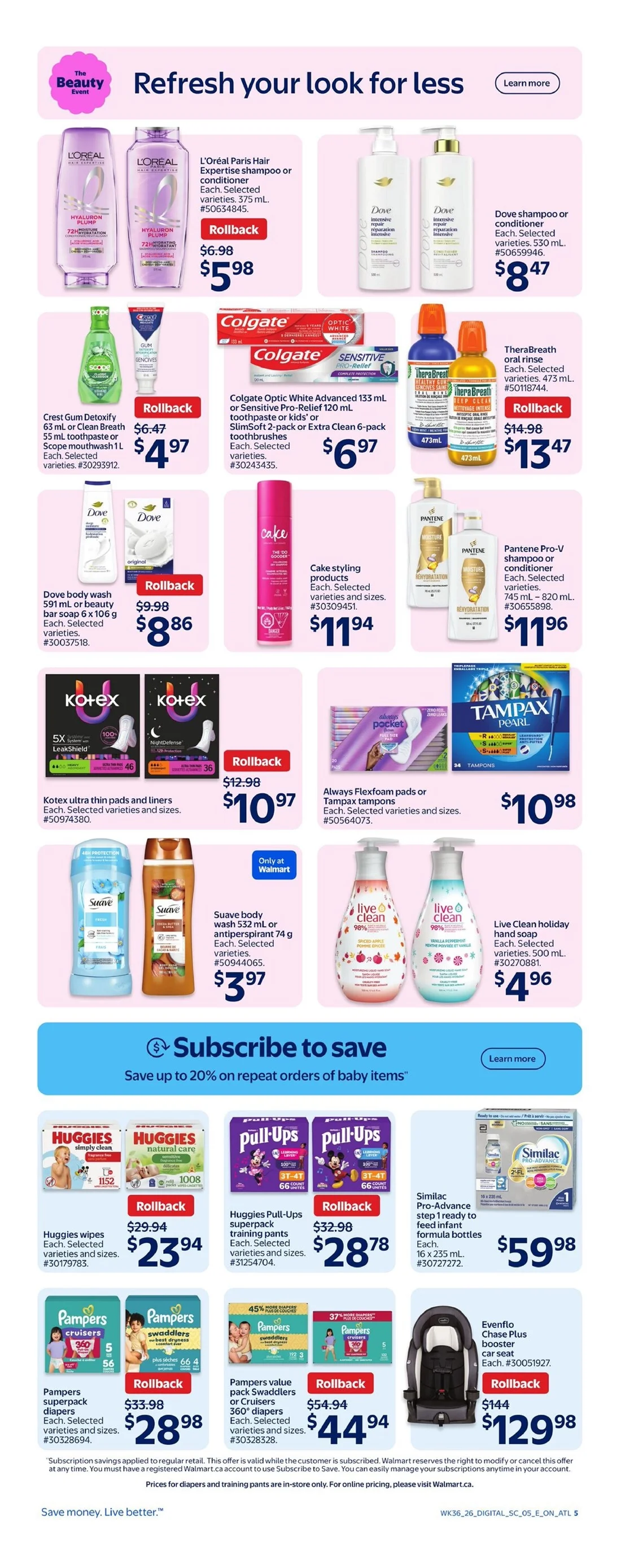 Walmart Upcoming Flyer (Oct 8 - 14, 2026) Sneak Peek - Image 2 October 1 - 7
