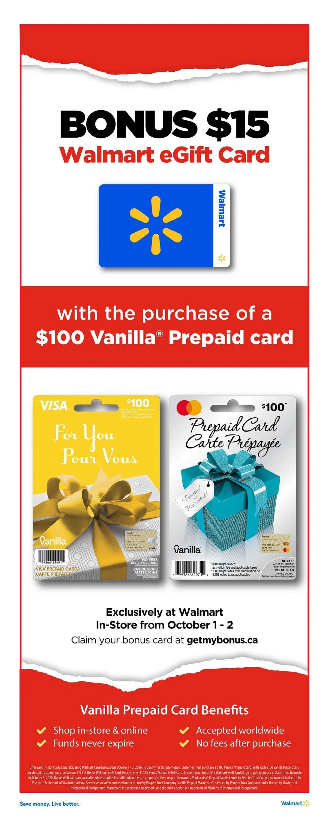 Walmart Upcoming Flyer (Oct 8 - 14, 2026) Sneak Peek - Image 1 October 1 - 7