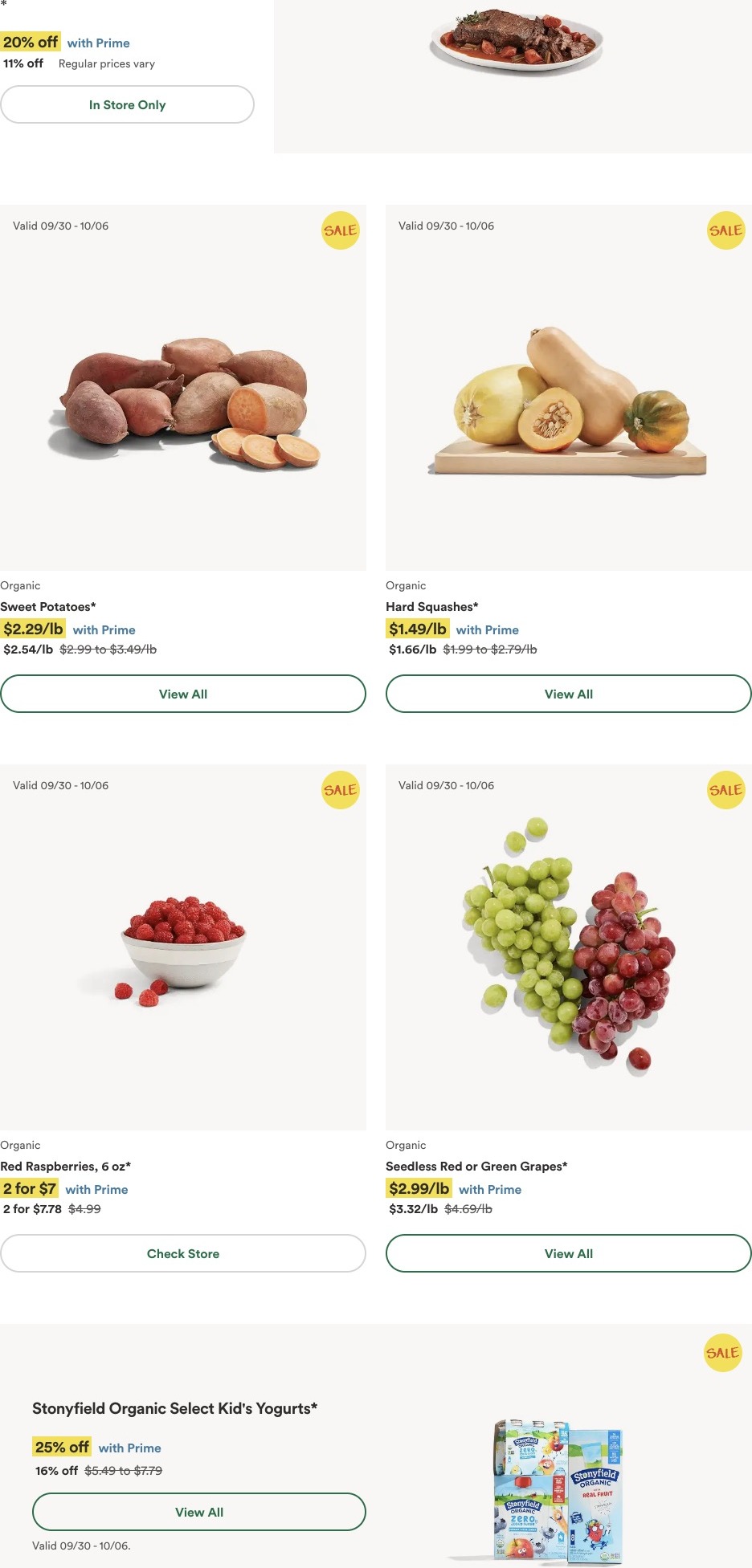 Whole Foods Weekly Ad September 30 – October 6, 2026 - Image 2 Sept. 30 - Oct. 6