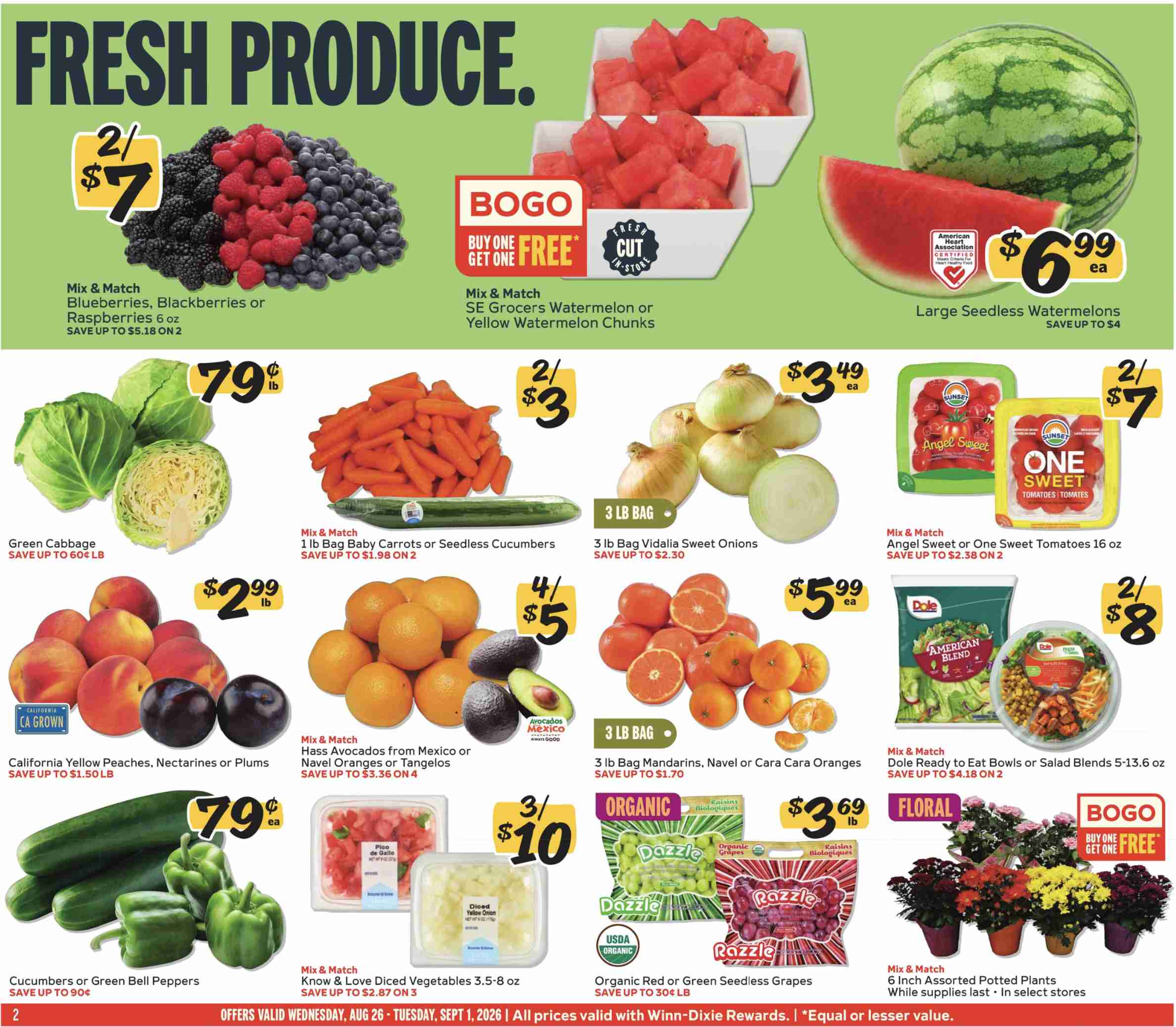 Winn Dixie Weekly Ad August 26 - September 1, 2026 - Image 2 August 26 – September 1