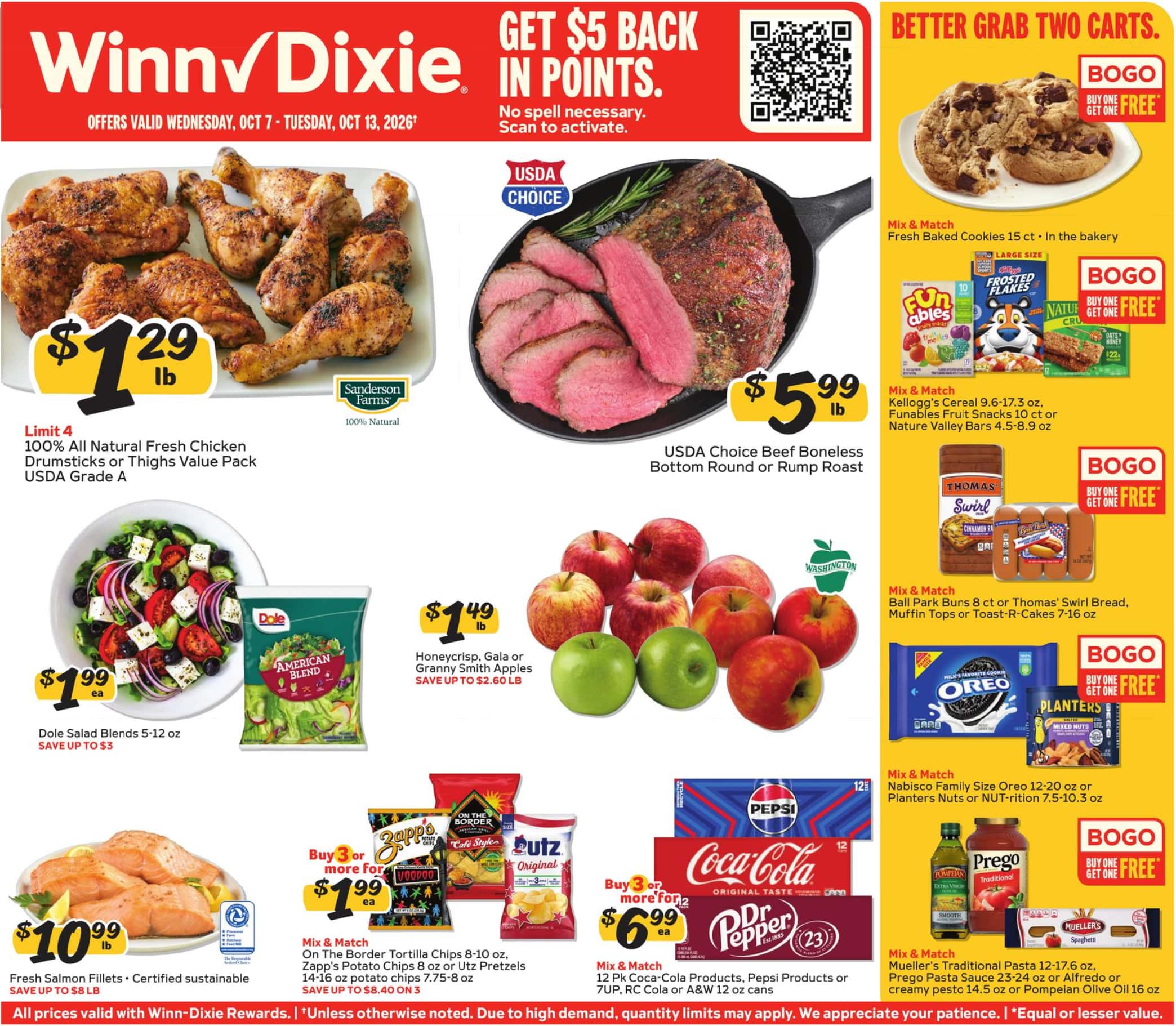 Winn Dixie Weekly Ad (October 14 - 20, 2026) Preview - Image 1 Oct 7 - 13