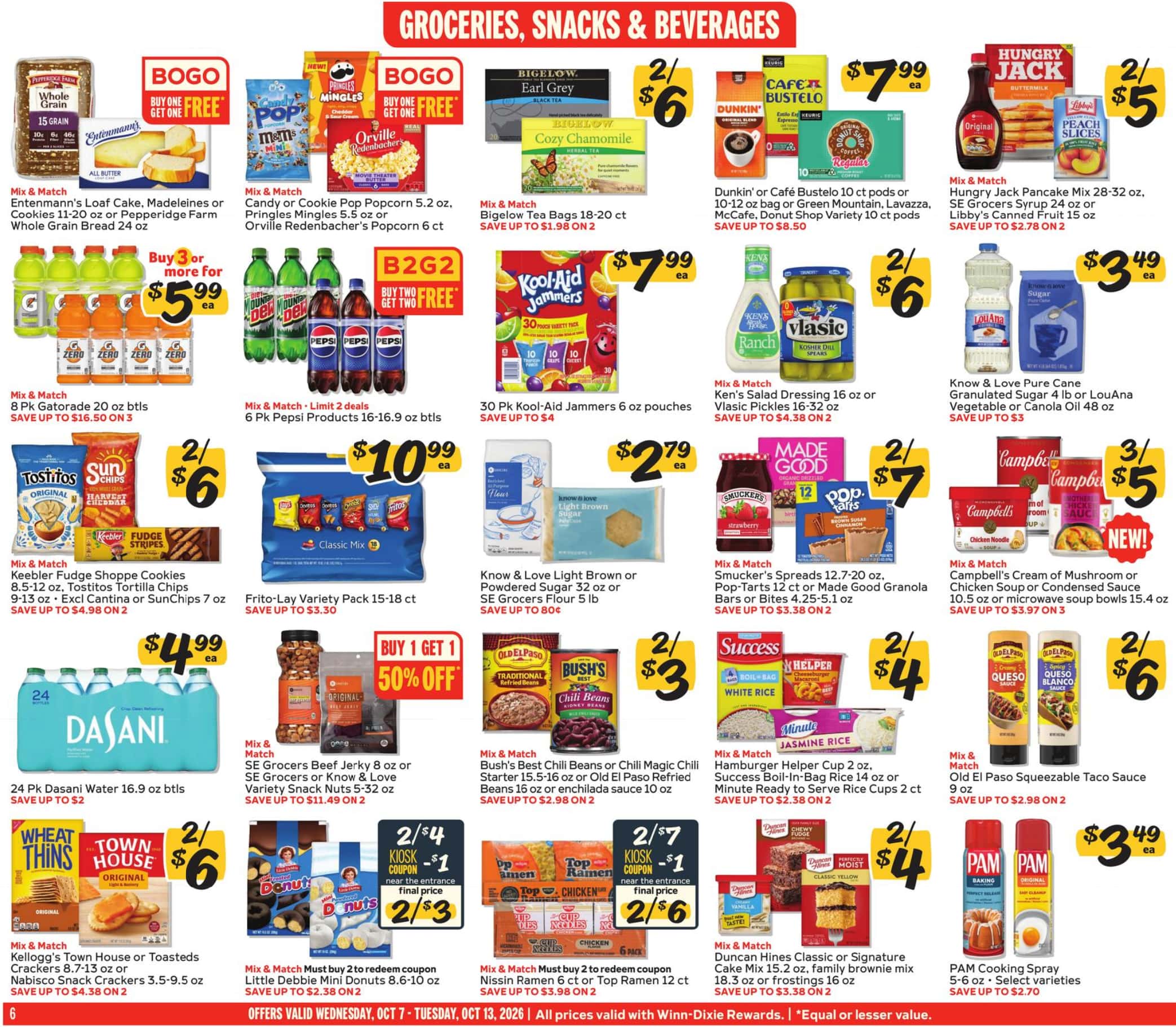 Winn Dixie Weekly Ad (October 14 - 20, 2026) Preview - Image 2 Oct 7 - 13