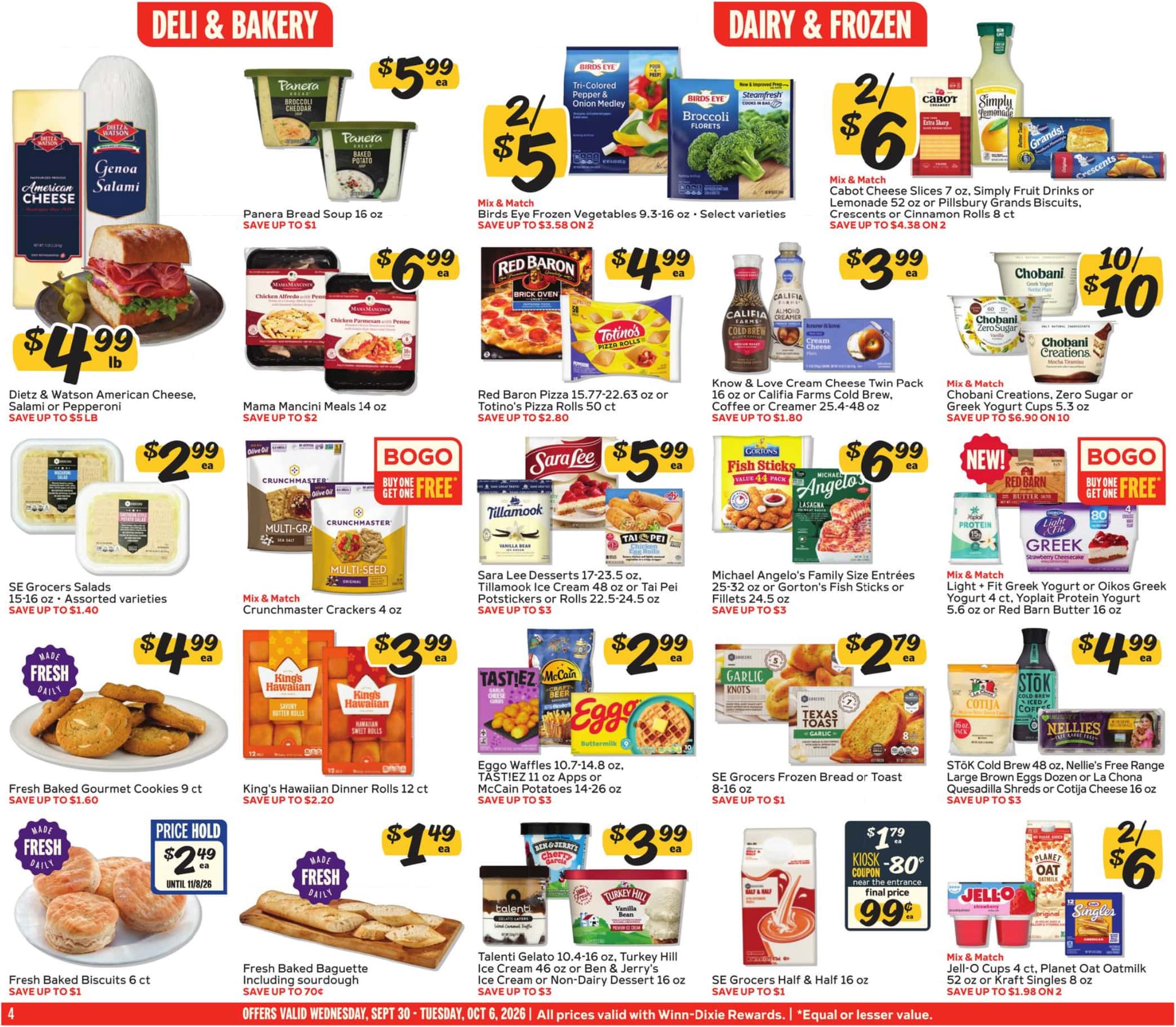 Winn Dixie Weekly Ad (October 14 - 20, 2026) Preview - Image 2 Sept. 30 - Oct. 6