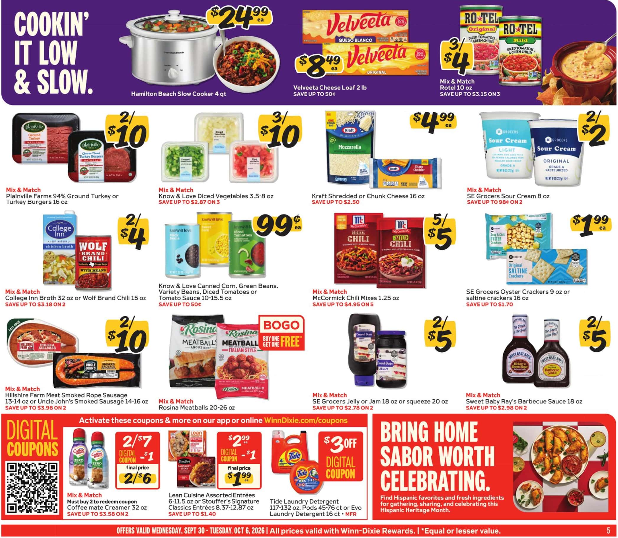 Winn Dixie Weekly Ad (October 14 - 20, 2026) Preview - Image 1 Sept. 30 - Oct. 6