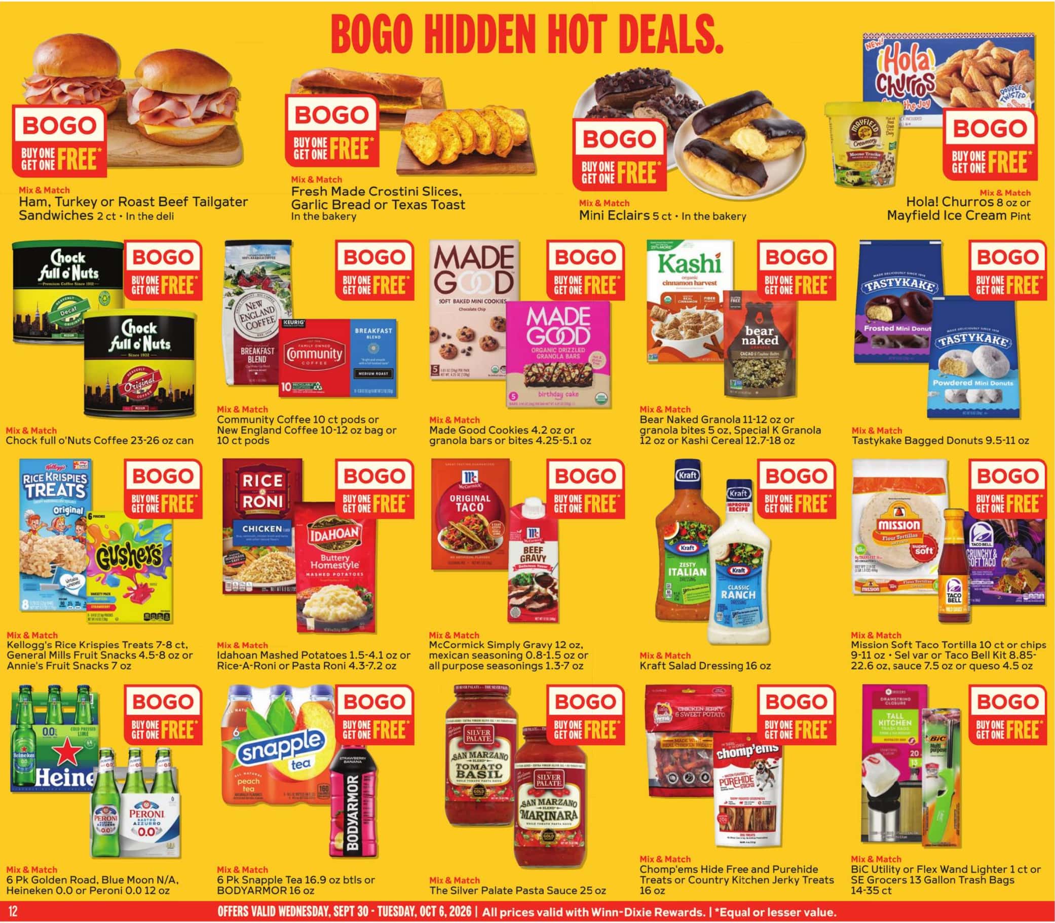 Winn Dixie Weekly Ad (October 14 - 20, 2026) Preview - Image 2 Sept. 30 - Oct. 6