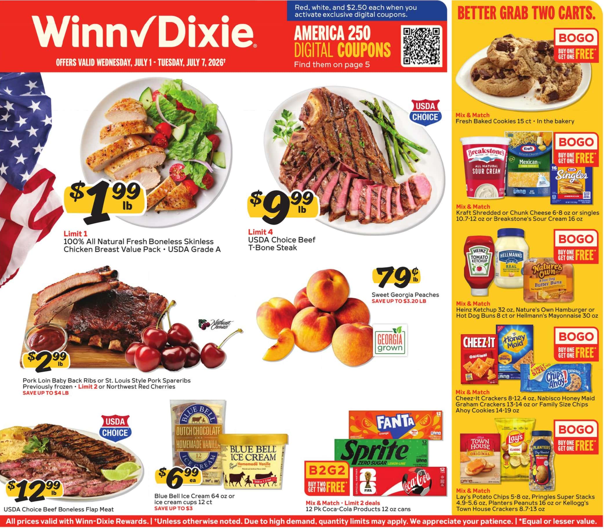 Winn Dixie Weekly Ad July 15 - 21, 2026 - Image 1 July 1 - 7