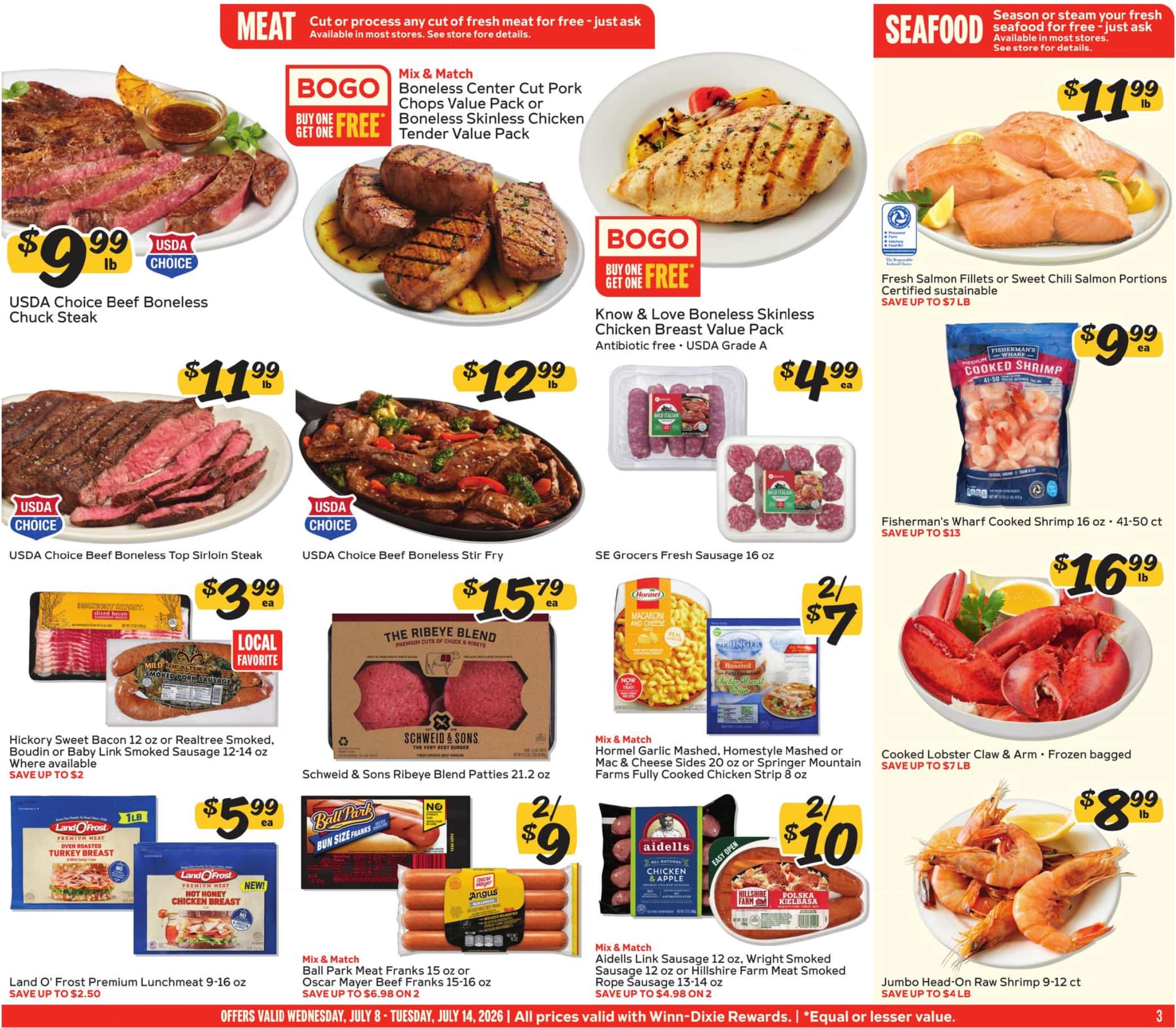 Winn Dixie Weekly Ad July 15 - 21, 2026 - Image 1 July 8 - 14