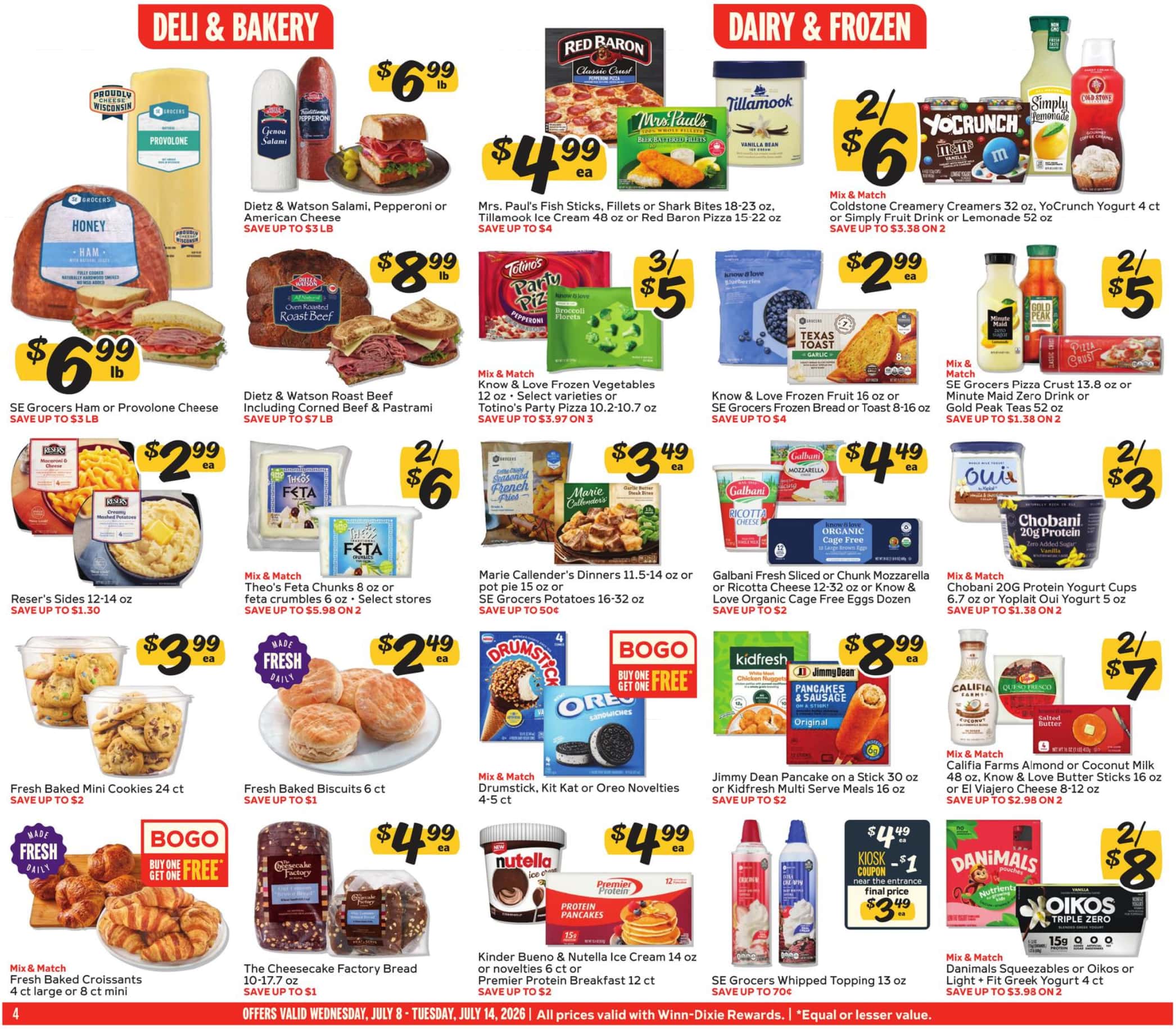 Winn Dixie Weekly Ad July 15 - 21, 2026 - Image 2 July 8 - 14