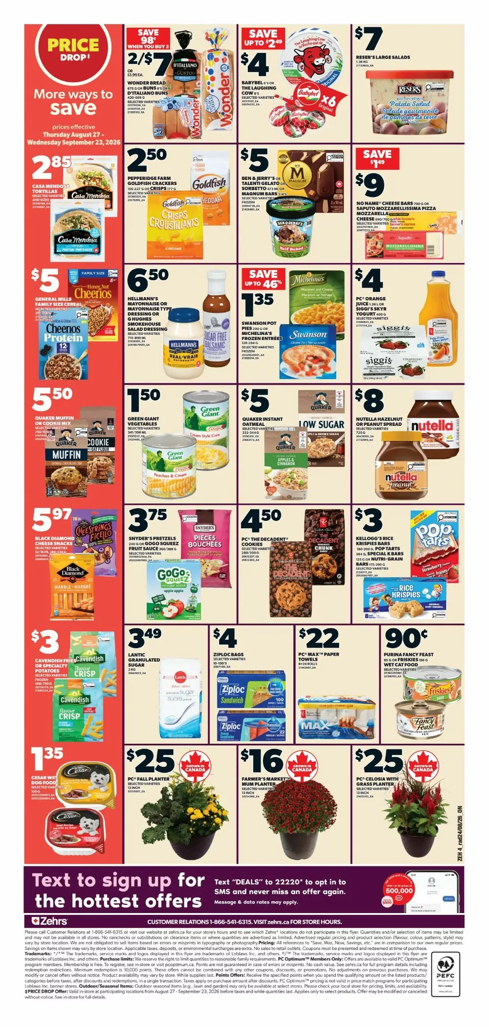 Zehrs Flyer August 27 - September 2, 2026 - Image 2 August 27 - September 2