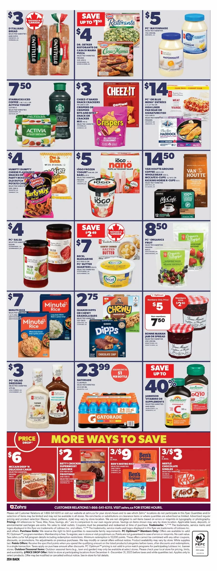 zehrs flyer december 25 31 4 65318461