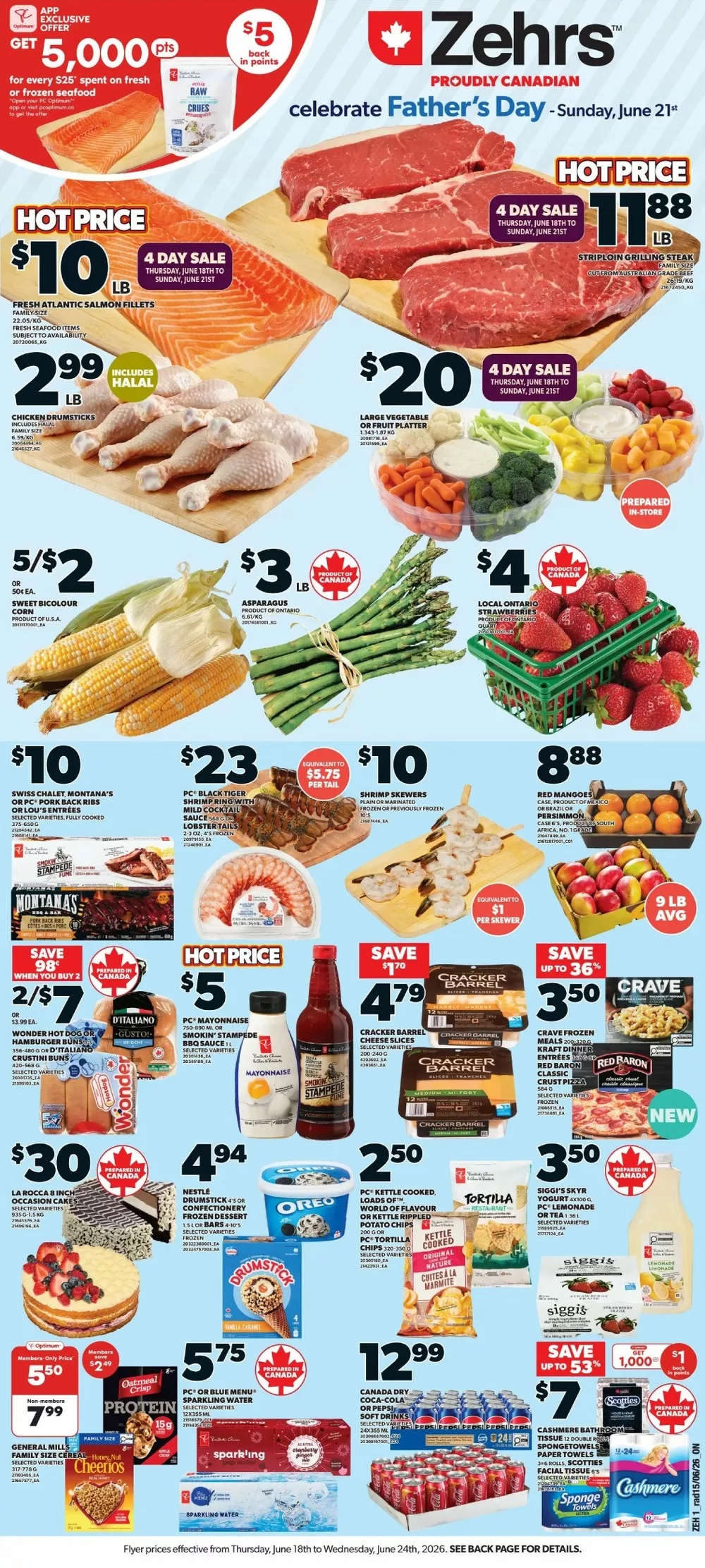 Zehrs Flyer July 16 - 22, 2026 - Image 1 June 18 - 24