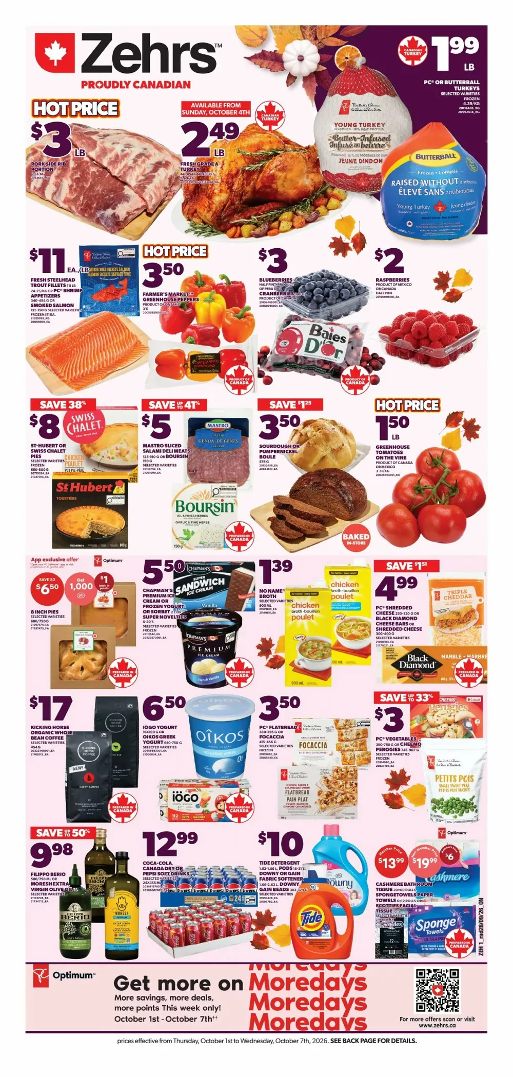 Zehrs Upcoming Flyer (Oct 15 - 21, 2026) Preview - Image 1 October 1 - 7