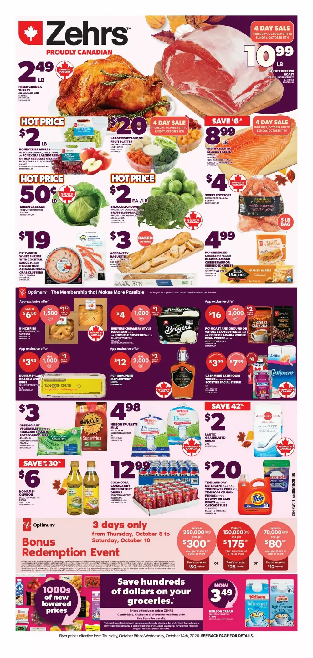 Zehrs Upcoming Flyer (Oct 15 - 21, 2026) Preview - Image 1 October 8 - 14